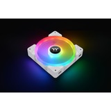 Thermaltake SWAFAN EX12 RGB PC Cooling Fan White TT Premium Edition, Gehäuselüfter weiß, 3er Pack, inkl. Controller, 120 mm