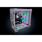 Thermaltake SWAFAN EX12 RGB PC Cooling Fan White TT Premium Edition, Gehäuselüfter weiß, 3er Pack, inkl. Controller, 120 mm