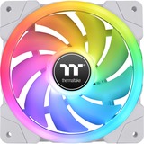 Thermaltake SWAFAN EX12 RGB PC Cooling Fan White TT Premium Edition, Gehäuselüfter weiß, 3er Pack, inkl. Controller, 120 mm