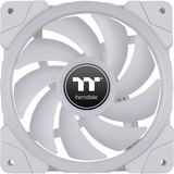 Thermaltake SWAFAN EX12 RGB PC Cooling Fan White TT Premium Edition, Gehäuselüfter weiß, 3er Pack, inkl. Controller, 120 mm