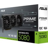 ASUS GeForce RTX 5080 PRIME OC EVO, Grafikkarte DLSS 4, 3x DisplayPort, 1x HDMI 2.1