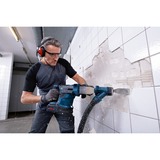 Bosch Professional Akku-Bohrhammer GBH 18V-34 CF Professional solo blau/schwarz, Bluetooth Modul, ohne Akku und Ladegerät, im Koffer