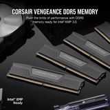 Corsair DIMM 16 GB DDR5-5200 (2x 8 GB) Dual-Kit, Arbeitsspeicher schwarz, CMK16GX5M2B5200C40, Vengeance