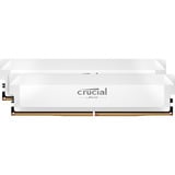 Crucial DIMM 32 GB DDR5-6000 (2x 16 GB) Dual-Kit, Arbeitsspeicher weiß, CP2K16G60C36U5W, Pro Overclocking, INTEL XMP, AMD EXPO