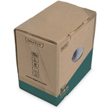 Digitus Professional Cat.6 U/UTP Verlegekabel simplex, Eca violett, 305 Meter Rolle