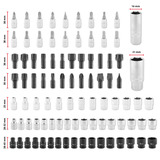 EINHELL E-Case Werkzeugkoffer KFZ, 121-teilig, Werkzeug-Set schwarz/rot, mit Werkzeug-Sortiment für Hobbyschrauber