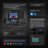 Elgato Stream Deck XL, Keypad schwarz