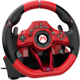 HORI Mario Kart Racing Wheel Pro Deluxe, Simulatoren-Set rot/schwarz, für Nintendo Switch 2 / Switch / Switch OLED / PC