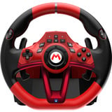 HORI Mario Kart Racing Wheel Pro Deluxe, Simulatoren-Set rot/schwarz, für Nintendo Switch 2 / Switch / Switch OLED / PC