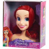 Just Play Disney Princess - Ariel Styling Head, Schmink- und Frisierkopf 