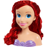 Just Play Disney Princess - Ariel Styling Head, Schmink- und Frisierkopf 