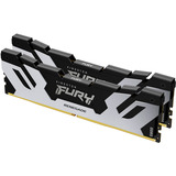 Kingston FURY DIMM 48 GB DDR5-8000 (2x 24 GB) Dual-Kit, Arbeitsspeicher silber/schwarz, KF580C38RSK2-48, Renegade, INTEL XMP
