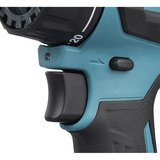 Makita Akku-Bohrschrauber mit Wechselkopfsystem DDF491Z, 18Volt blau/schwarz, ohne Akku und Ladegerät, mit Schnellspannbohrfutter