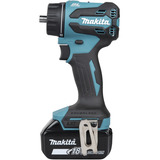 Makita Akku-Bohrschrauber mit Wechselkopfsystem DDF491Z, 18Volt blau/schwarz, ohne Akku und Ladegerät, mit Schnellspannbohrfutter