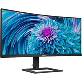 Philips 346E2CUAE/00, LED-Monitor 86 cm (34 Zoll), schwarz, WQHD, VA,  AMD Free-Sync, 100Hz Panel