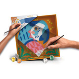 Ravensburger CreArt Do it together - Papagei, Malen 
