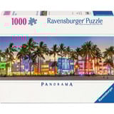 Ravensburger Puzzle Panorama - Nachtlichter am Ocean Drive 1000 Teile