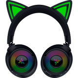 Razer Kraken Kitty V3 Pro, Gaming-Headset schwarz, Bluetooth, USB-Dongle, USB-Kabel