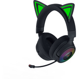 Razer Kraken Kitty V3 Pro, Gaming-Headset schwarz, Bluetooth, USB-Dongle, USB-Kabel