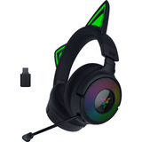 Razer Kraken Kitty V3 Pro, Gaming-Headset schwarz, Bluetooth, USB-Dongle, USB-Kabel