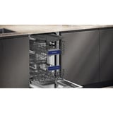 Siemens SR43ES25ME iQ300, Spülmaschine edelstahl (gebürstet)/schwarz, 45 cm, Home Connect