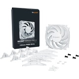 be quiet! Silent Wings Pro 4 120mm PWM White, Gehäuselüfter weiß