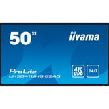 iiyama LH5041UHS-B2AG, Public Display schwarz (glänzend), UltraHD/4K, VA, HDMI, VGA