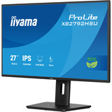 iiyama Prolite XB2792HSU-B1, LED-Monitor 68.6 cm (27 Zoll), schwarz (matt), FullHD, IPS, HDMI, DP, USB-Hub, Verstellbarer Standfuß, 120Hz Panel