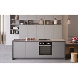 Bauknecht Herdset HEKO H500 schwarz/silber