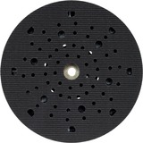 Bosch Expert Multiloch Universalstützteller, mittelhart, Ø150mm, M8+5/16", Schleifteller schwarz, für Exzenterschleifer