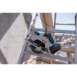 Bosch Professional Akku-Handkreissäge GKS 18V-57-2 Professional solo blau/schwarz, ohne Akku und Ladegerät, in L-BOXX