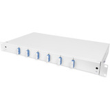 Digitus LWL-Spleißbox, bestückt,  6x SC DX, OS2 