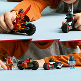 LEGO 71838 Ninjago Kais Motorradrennen, Konstruktionsspielzeug 