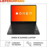 OMEN 16-am0279ng, Gaming-Notebook schwarz, Intel® Core™ Ultra 7 255H, NVIDIA GeForce RTX 5060, 24 GB DDR5, 1 TB (1 TB SSD), Windows 11 Home