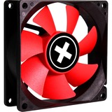 Xilence Performance C PWM Serie 80x80x25, Gehäuselüfter schwarz/rot, 80 mm