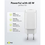 goobay USB-C PD GaN Schnelladegerät Nano 65 W weiß
