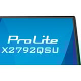 iiyama ProLite X2792QSU-B1, LED-Monitor 68.6 cm (27 Zoll), schwarz (matt), QHD, IPS, HDMI, DP, USB-Hub, 120Hz Panel