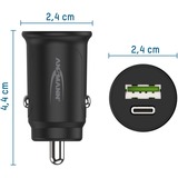 Ansmann In-Car-Charger CC230PD, Ladegerät schwarz