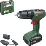 Bosch Heimwerken & Garten Akku-Schlagbohrschrauber EasyImpact 18V-40 grün/schwarz, Li-Ionen Akku 1,5Ah, Koffer, POWER FOR ALL ALLIANCE