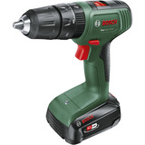 Bosch Heimwerken & Garten Akku-Schlagbohrschrauber EasyImpact 18V-40 grün/schwarz, Li-Ionen Akku 1,5Ah, Koffer, POWER FOR ALL ALLIANCE