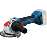 Bosch Professional X-LOCK Akku-Winkelschleifer GWX 18V-8 Professional solo, 18Volt blau/schwarz, ohne Akku und Ladegerät, Ø 125mm, in L-BOXX