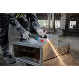 Bosch Professional X-LOCK Akku-Winkelschleifer GWX 18V-8 Professional solo, 18Volt blau/schwarz, ohne Akku und Ladegerät, Ø 125mm, in L-BOXX