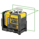 DEWALT Linienlaser 2x360° DCE0811D1G, 10,8Volt, Kreuzlinienlaser schwarz/gelb, Li-Ion Akku 2,0Ah, grüne Laserlinien, Koffer