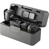 DJI Mic 3 , Mikrofon schwarz, (2 Sender + 1 Empfänger + Ladeschale)