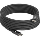 DeLOCK USB-C 2.0 Kabel mit magnetischer Textilummantelung schwarz, 2 Meter, PD 60 Watt