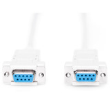 Digitus Null-Modem Anschlusskabel beige, 1,8 Meter