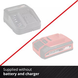 EINHELL Professional Akku-Winkelschleifer AXXIO 18/115, 18Volt rot/schwarz, ohne Akku und Ladegerät