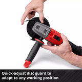 EINHELL Professional Akku-Winkelschleifer AXXIO 18/115, 18Volt rot/schwarz, ohne Akku und Ladegerät