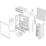 Fractal Design Meshify 3 Ambience Pro RGB Clear Tint, Tower-Gehäuse weiß, Tempered Glass