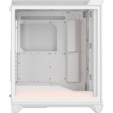 Fractal Design Meshify 3 Ambience Pro RGB Clear Tint, Tower-Gehäuse weiß, Tempered Glass